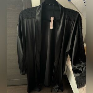 Black Victoria Secret Robe